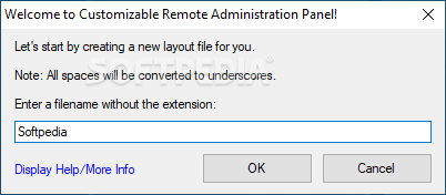 Customizable Remote Administration Panel screenshot #0