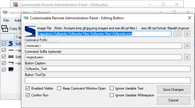 Customizable Remote Administration Panel screenshot #3