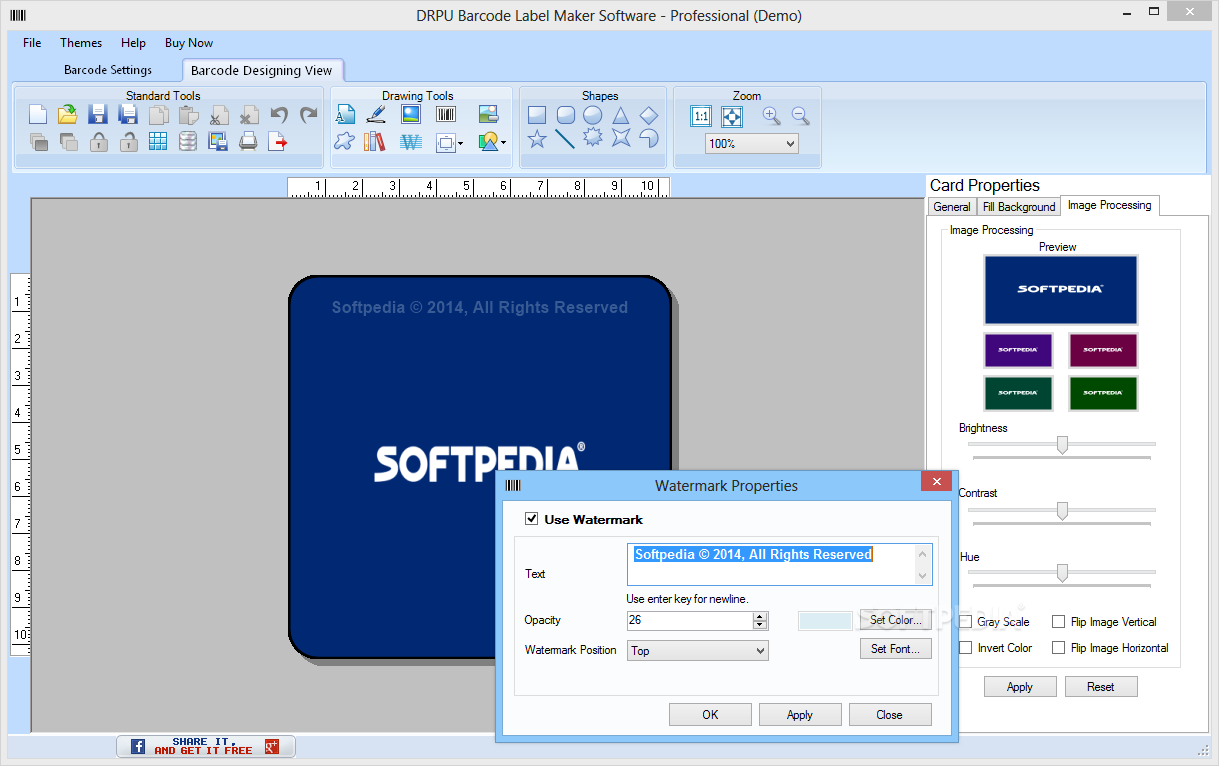 free barcode generator software for windows 7
