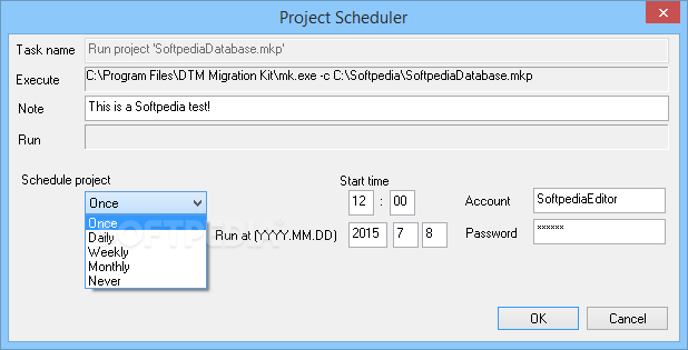 DTM Migration Kit screenshot #4
