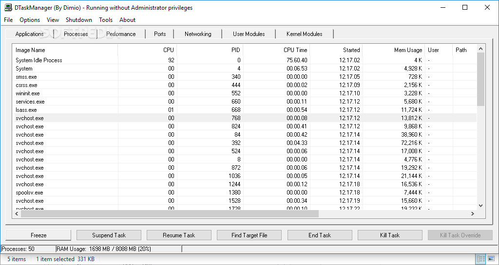 DTaskManager 1.57.31 for windows instal