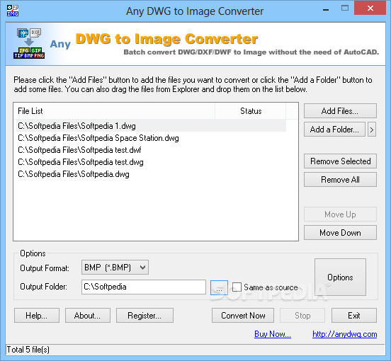 Any DWG to Image Converter screenshot #0