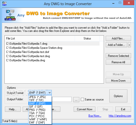 Any DWG to Image Converter screenshot #1