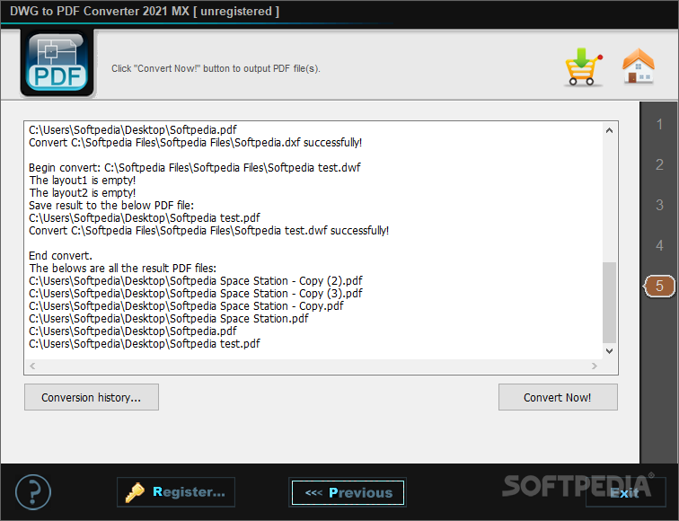 DWG to PDF Converter MX screenshot #4