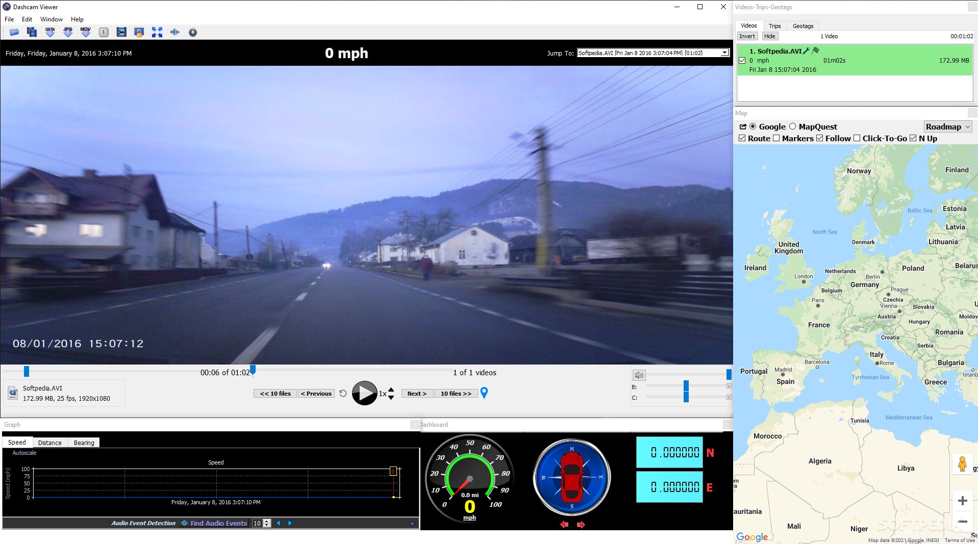 dashcam viewer software