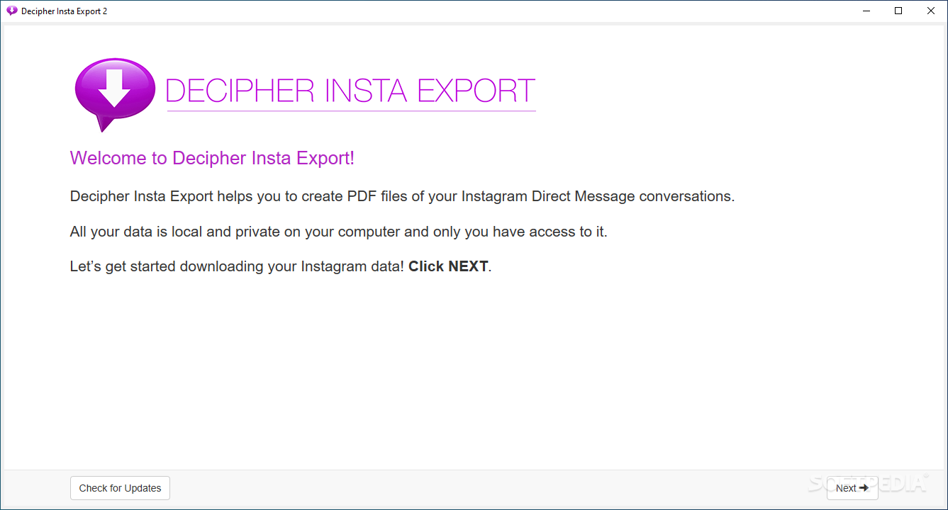 Download Decipher Insta Export – Download & Review Free