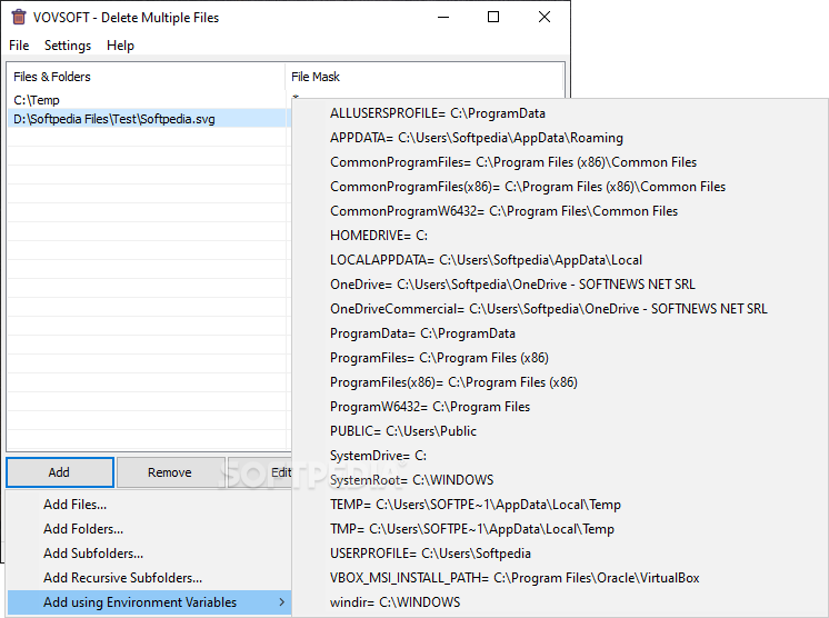Delete Multiple Files screenshot #2