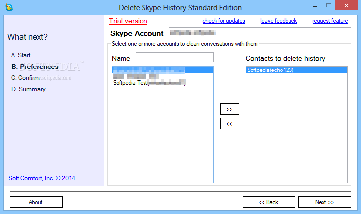 delete skype history for mac