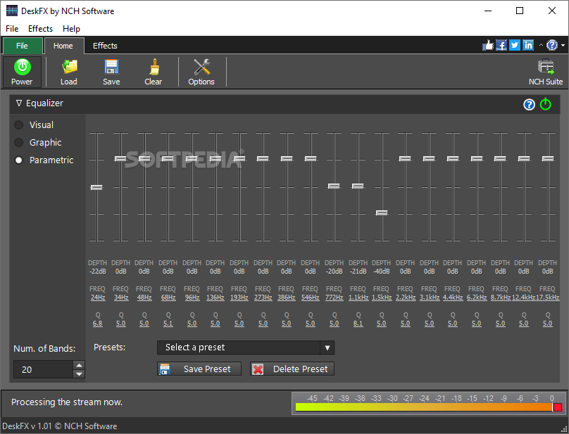 NCH DeskFX Audio Enhancer Plus 5.12 instaling
