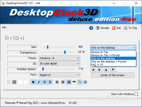 download the new version for windows DesktopClock3D 1.92