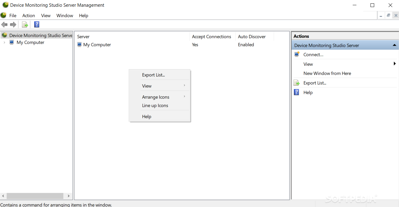 Device Monitoring Studio Server screenshot #1