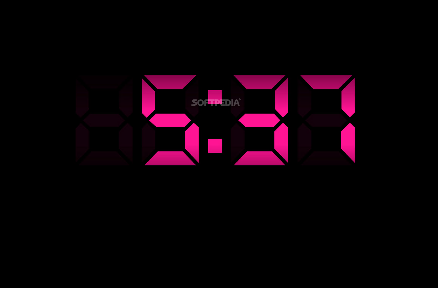 windows screensaver clock