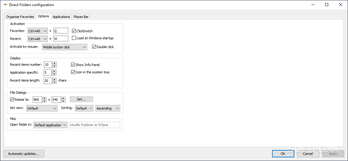 Direct Folders screenshot #1