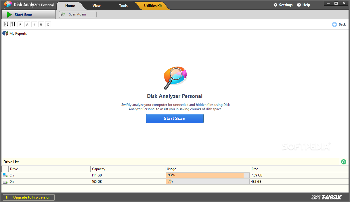 Download Download Disk Analyzer Personal Free