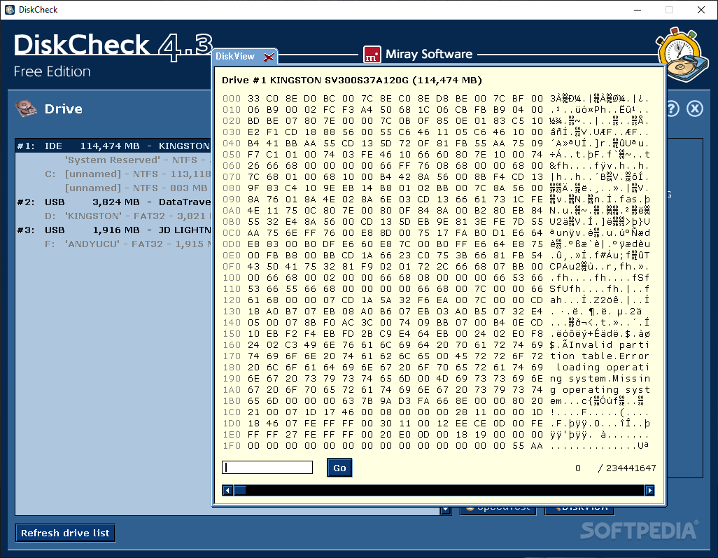 DiskCheck screenshot #2