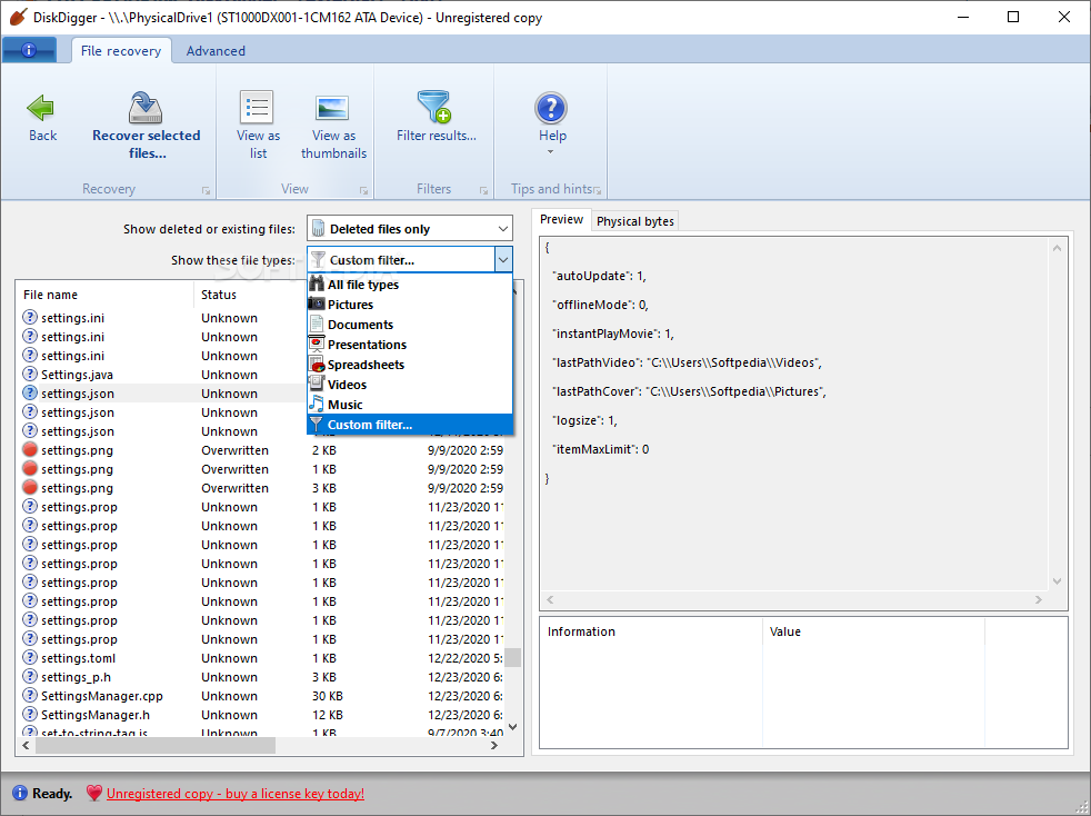 DiskDigger Pro 1.79.61.3389 download the new version for windows