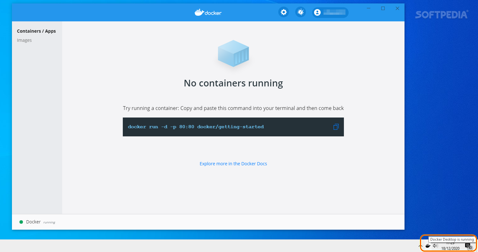 Docker screenshot #3