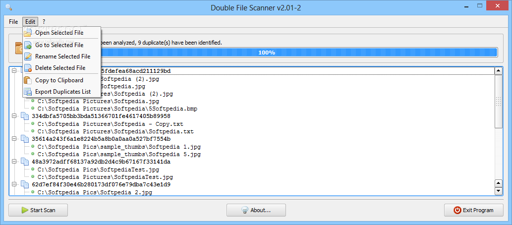 duplicate scanner windows