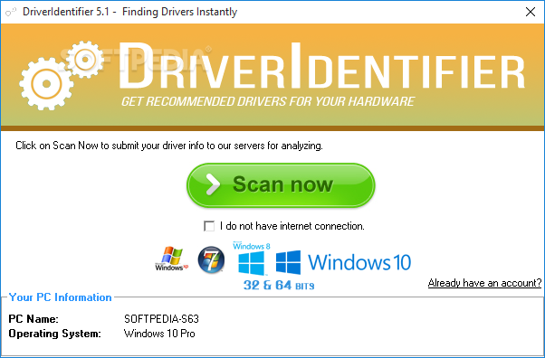 DriverIdentifier screenshot #0