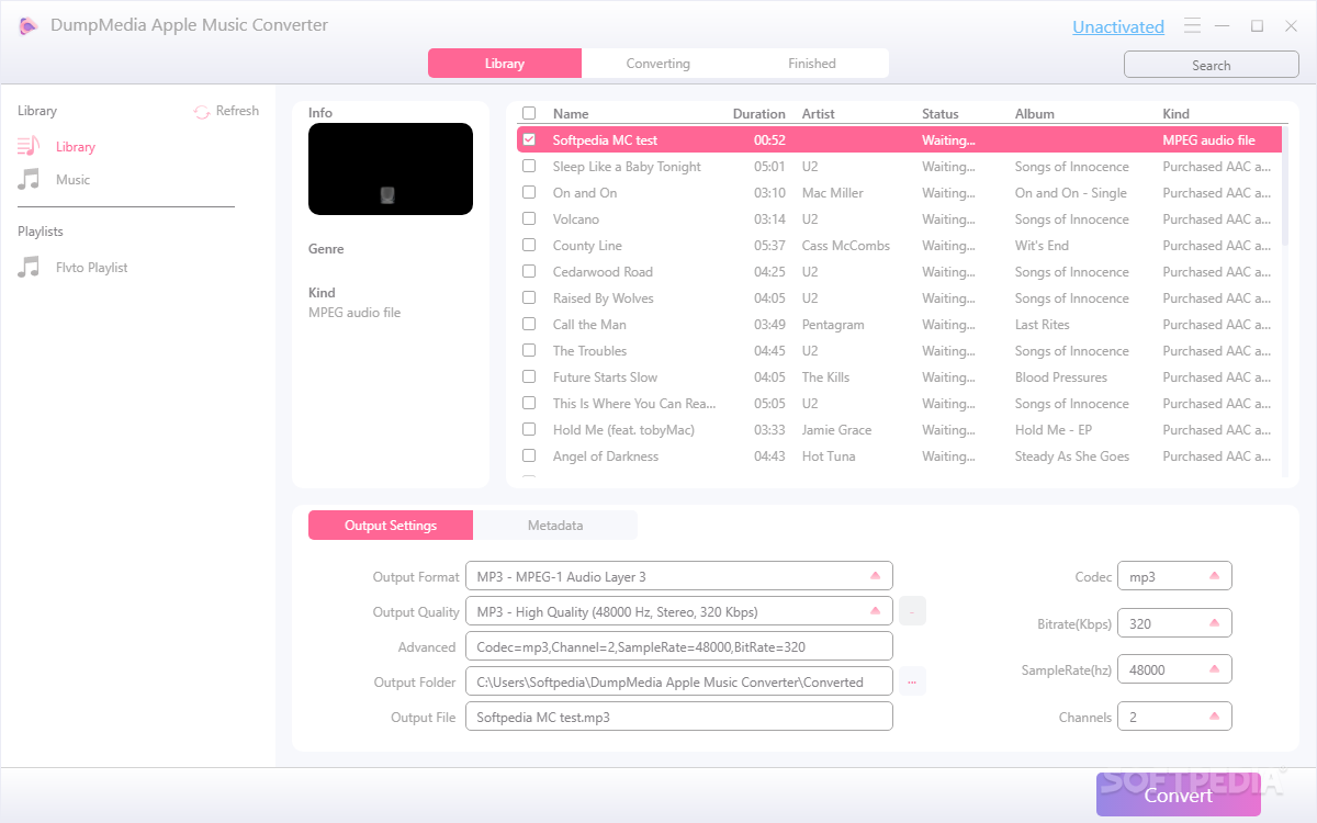 DumpMedia Apple Music Converter screenshot #0