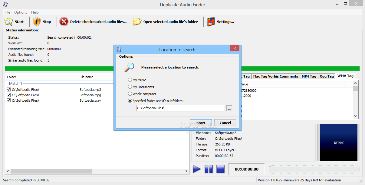 3delite Audio File Browser 1.0.45.74 instal the last version for ipod