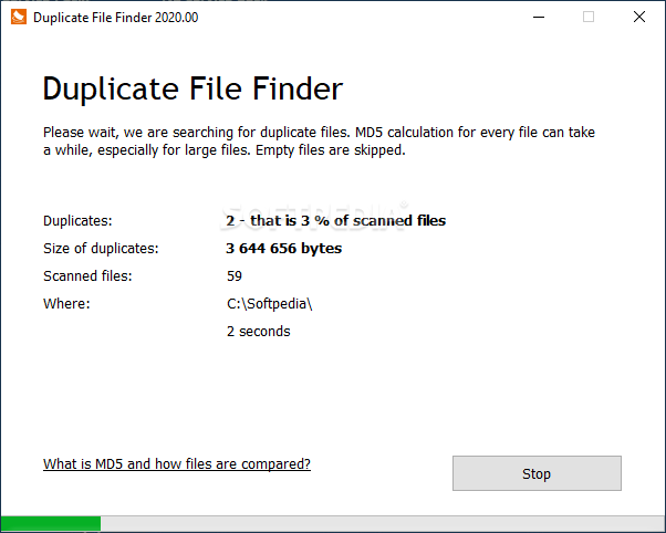 Duplicate File Finder screenshot #1