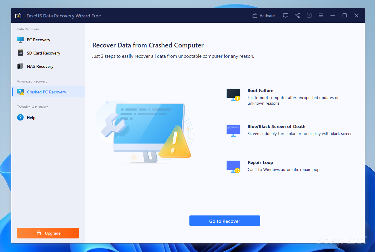 EaseUS Data Recovery Wizard 16.5.0 instaling