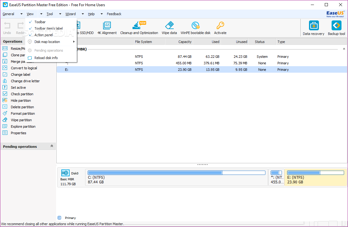 easeus partition master professional edition v8.0.1