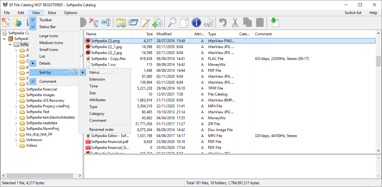EF File Catalog screenshot #4