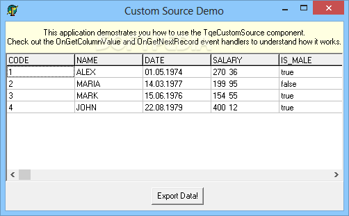 EMS Advanced Export Component Suite screenshot #3