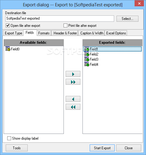 EMS Advanced Export Component Suite screenshot #5