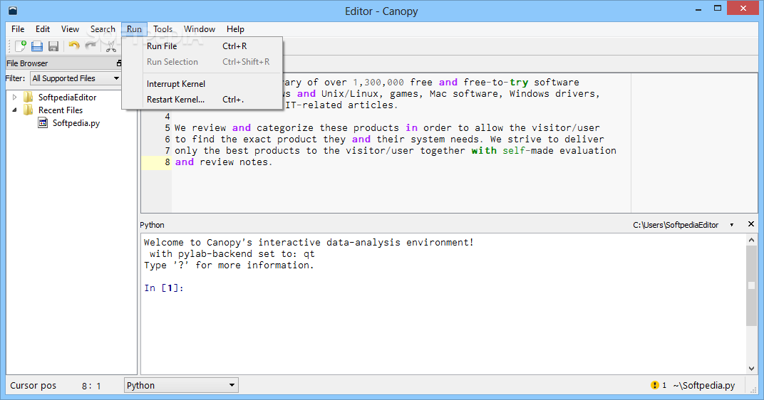 Download Enthought Canopy  formerly EPD Free 1 4 1 1975