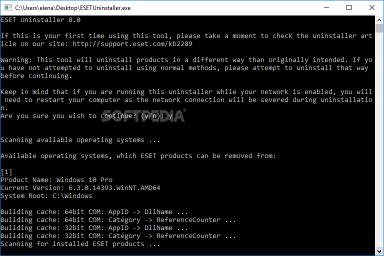 download the new for windows ESET Uninstaller 10.39.2.0