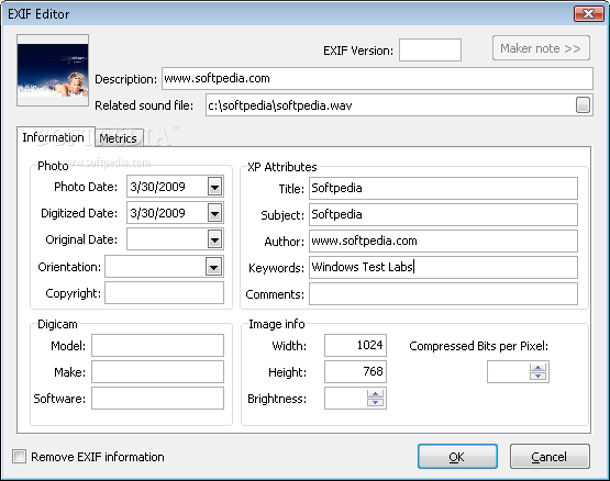exif data viewer freeware