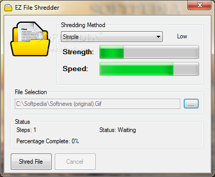 windows xp download file shredder