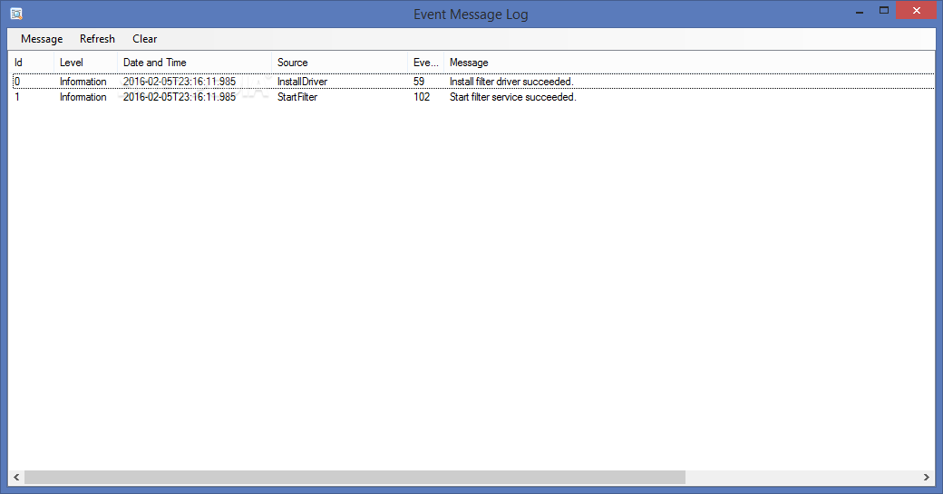 EaseFilter File I/O Monitor screenshot #2