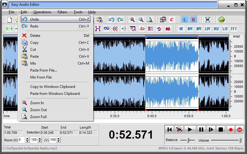 audio editor for windows