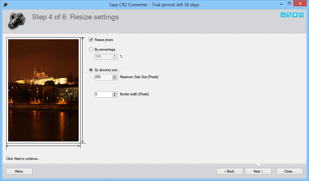 Download Easy CR2 Converter 2.1