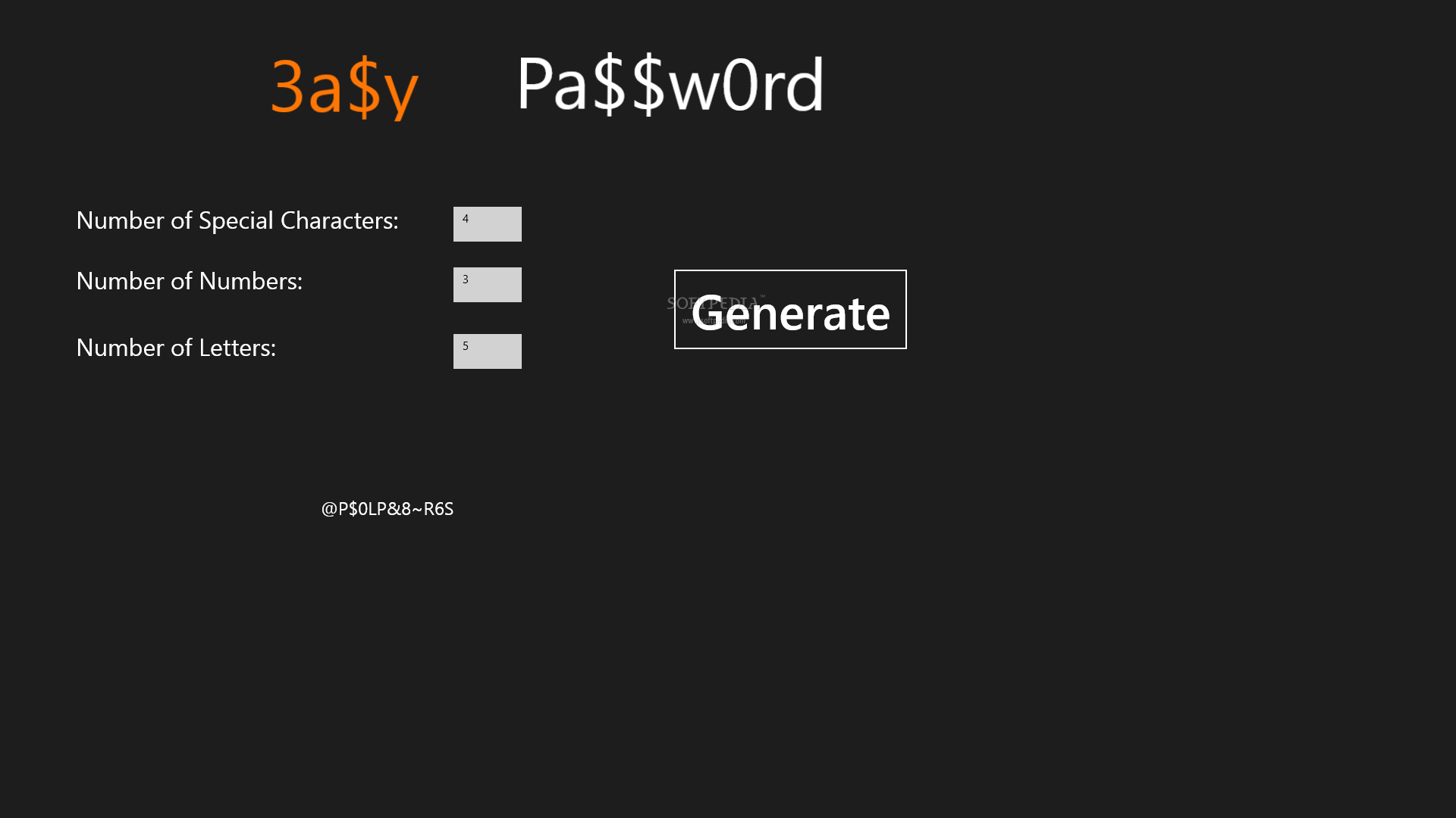 easy password storage