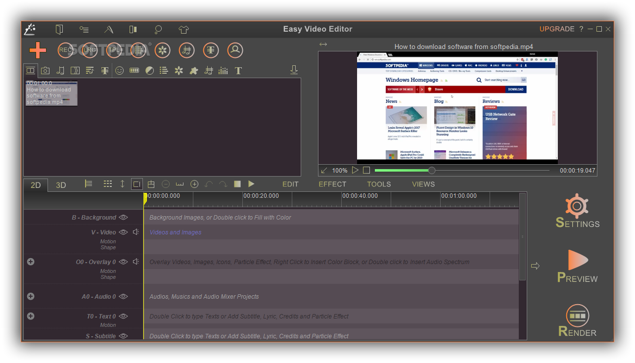 Easy Video Editor screenshot #0