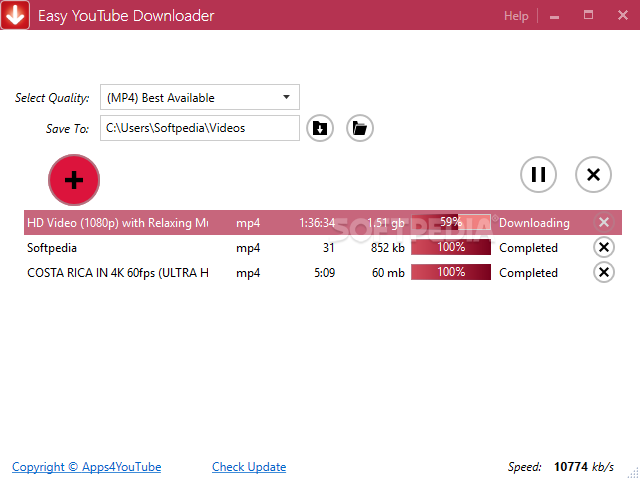 easy youtube video download