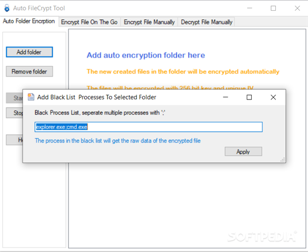 EasyFilter Encryption Filter Driver SDK screenshot #1