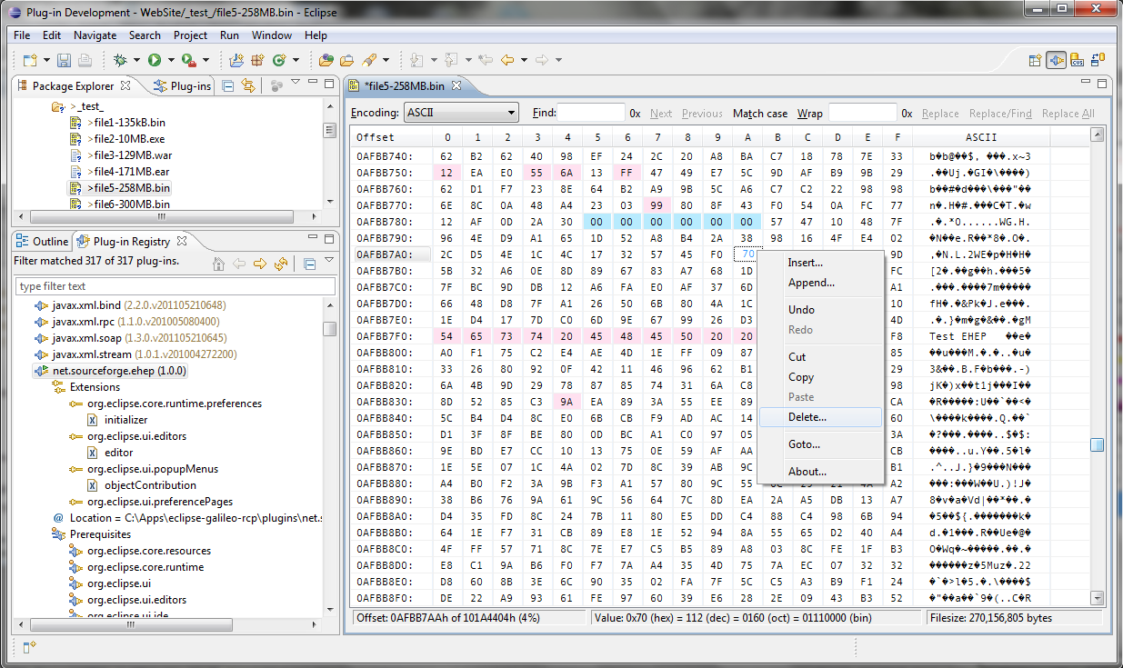 change file extention online hex editor