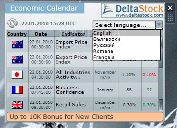 Download Economic Calendar 1 0 1 - 