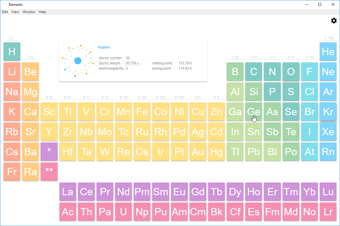 Melting point in Periodic Table. Периодическая таблица специй. Elements app. The element. Source elements