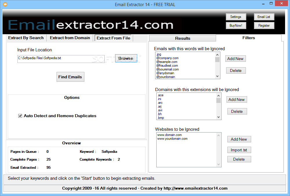 power email address extractor