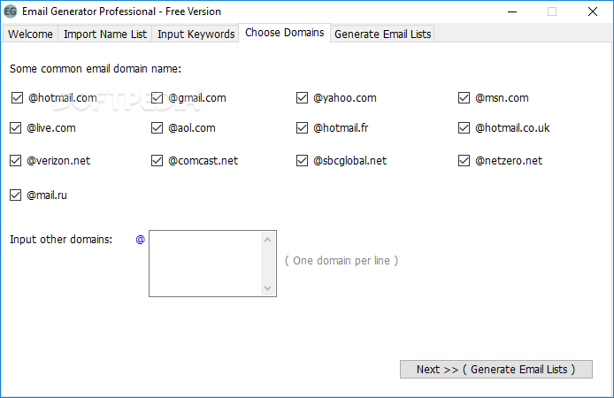 Download Email Generator Professional 1 0 0 0