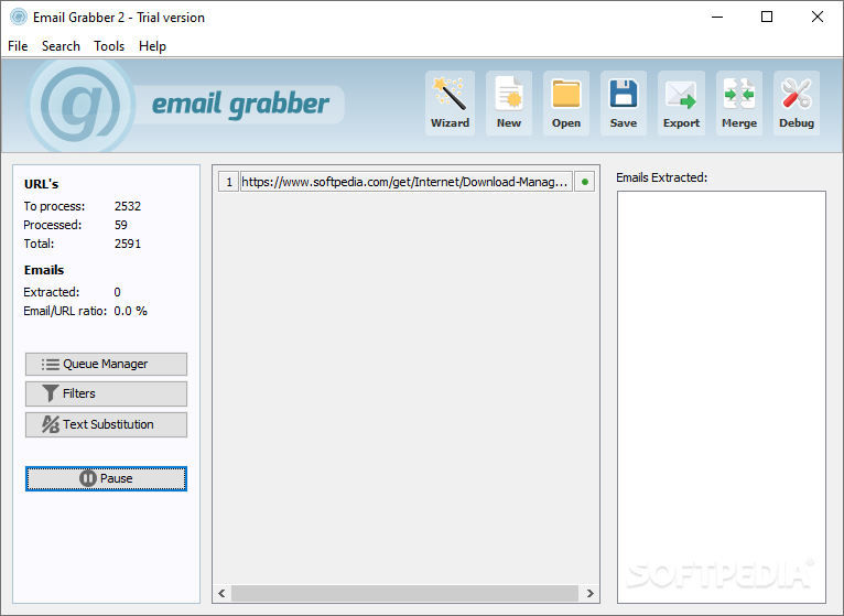 Email Grabber screenshot #0