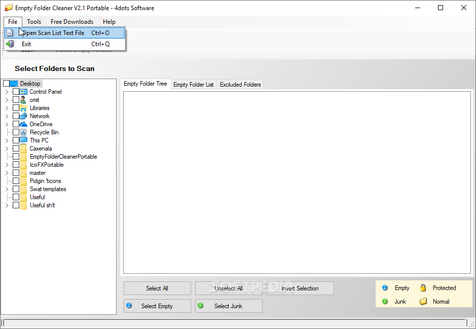 Download Empty Folder Cleaner Portable 2.5
