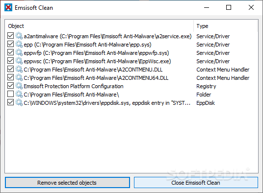 Emsisoft Clean screenshot #0